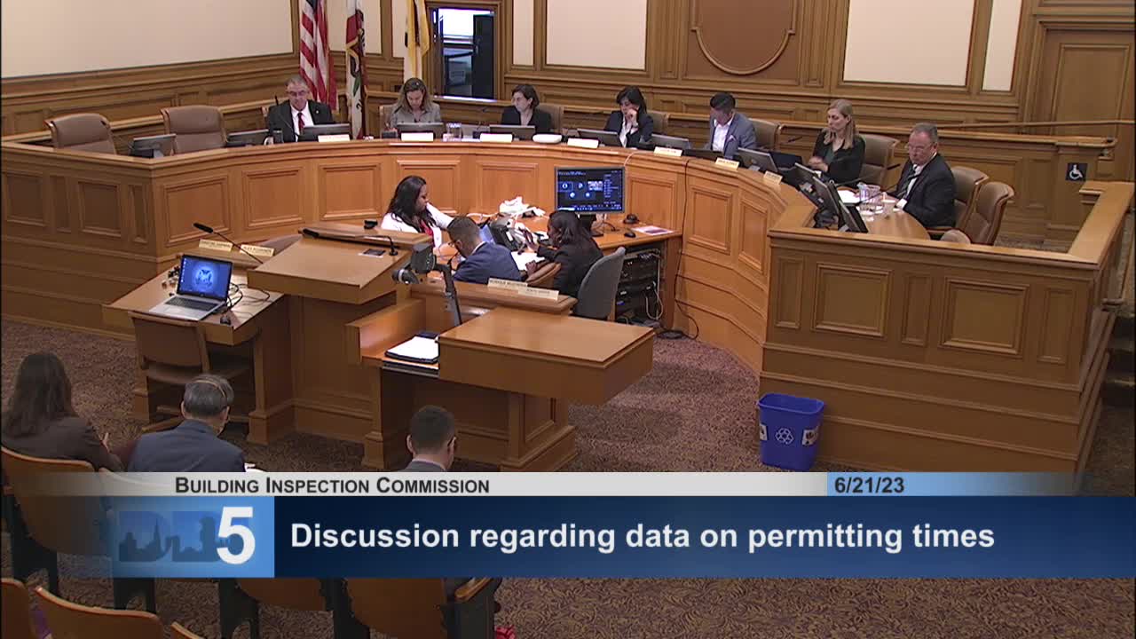 San Francisco Board of Supervisors reviews 15% fee increase for Building Inspection