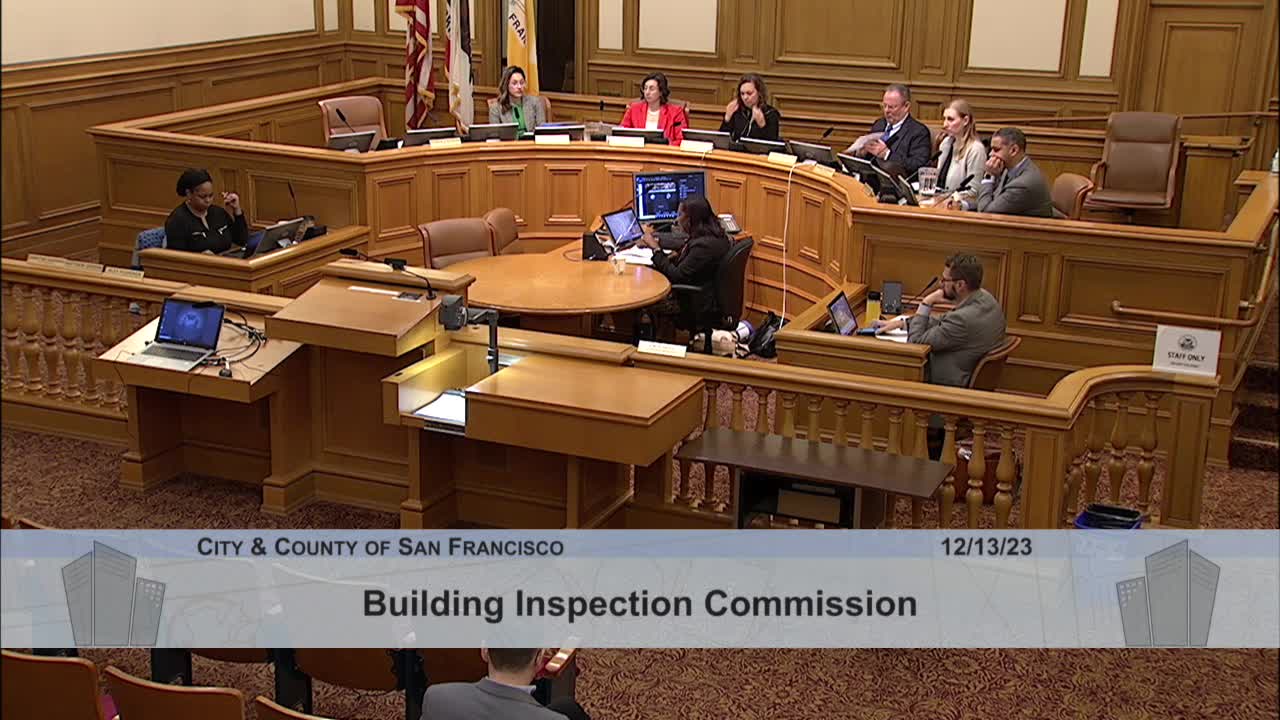 Building Inspection Commission conducts year-end meeting and acknowledges Ramaytush Ohlone heritage