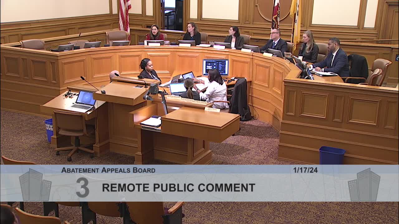 San Francisco appeals board upholds order against 460 Valeo Street property owners