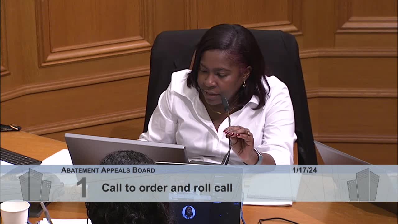 Abatement Appeals Board acknowledges Grama Tchelonee ancestral homeland in San Francisco