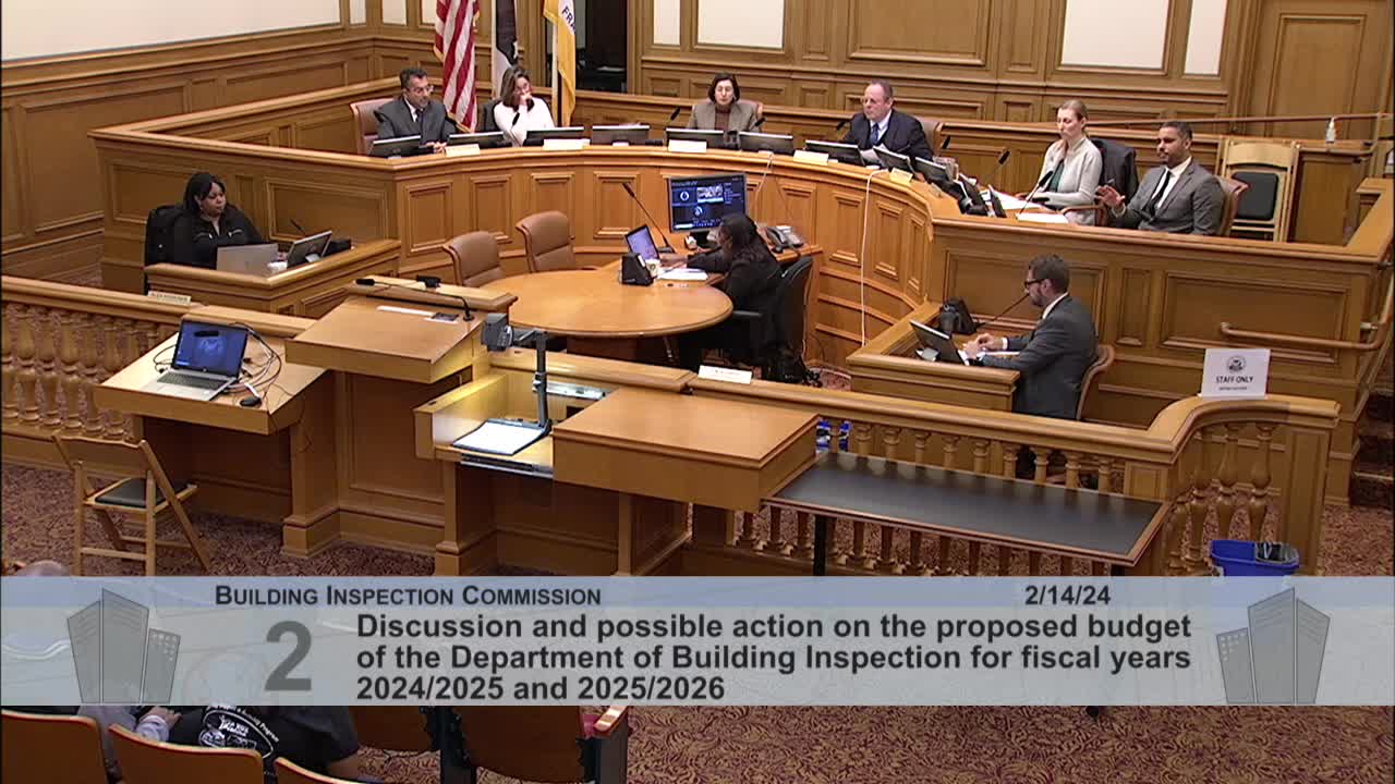 Commissioners reject budget proposal over lack of detail and transparency