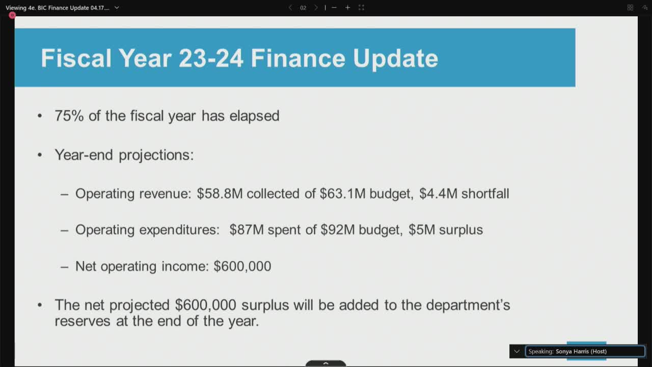 City departments report $600K surplus despite $4.4M revenue shortfall