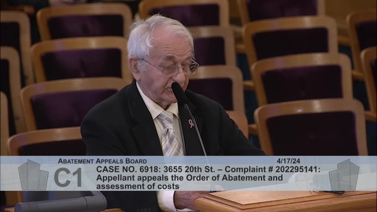 City board reviews abatement order amid safety concerns over retaining walls