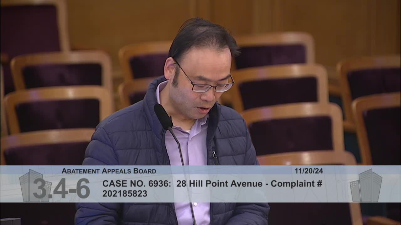 Owner of 28 Hill Point Avenue stalls crucial permit for structural repairs