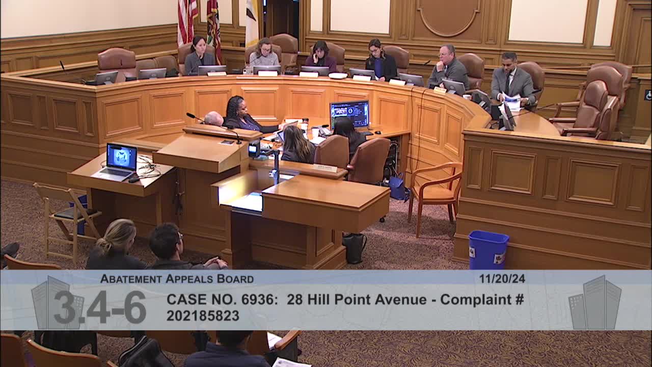 City Council upholds abatement orders for properties on Parnassus Avenue