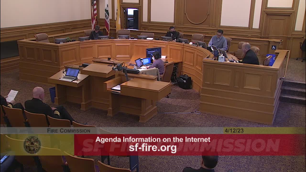 Resident Cyrus Hall urges San Francisco Fire Department to support Vision Zero street designs