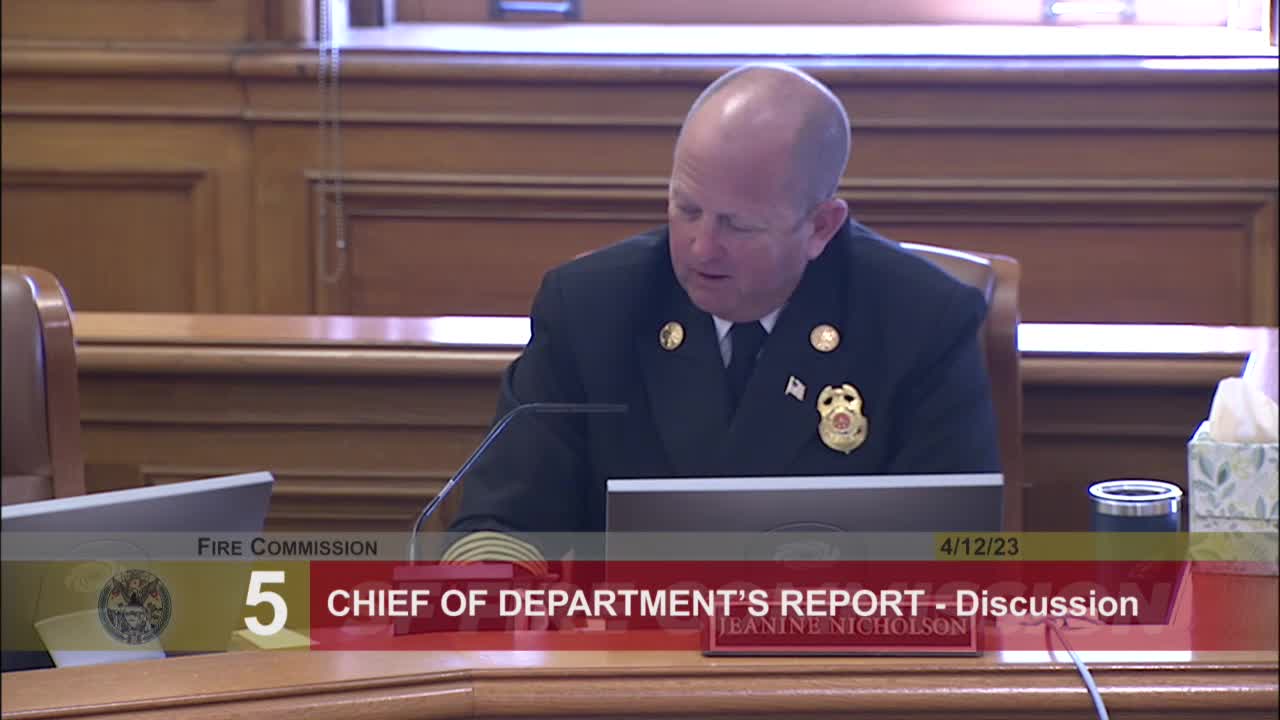Chief Postel highlights Phoenix Fire Department's training and historic family legacy