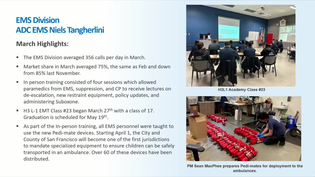 San Francisco EMS expands community programs and launches Lifeline health initiative