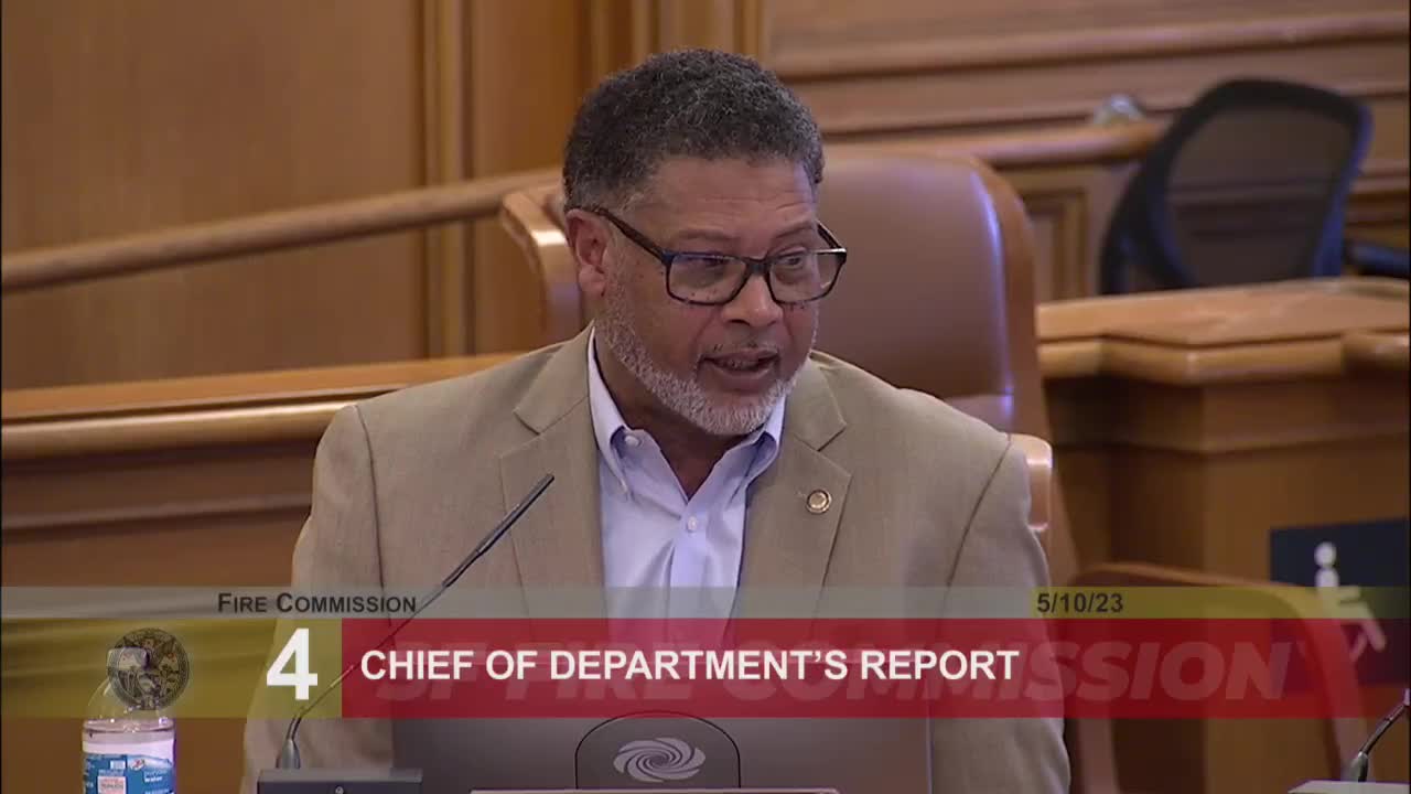 Fire Chief Postel reports on recent incidents and challenges with driverless cars