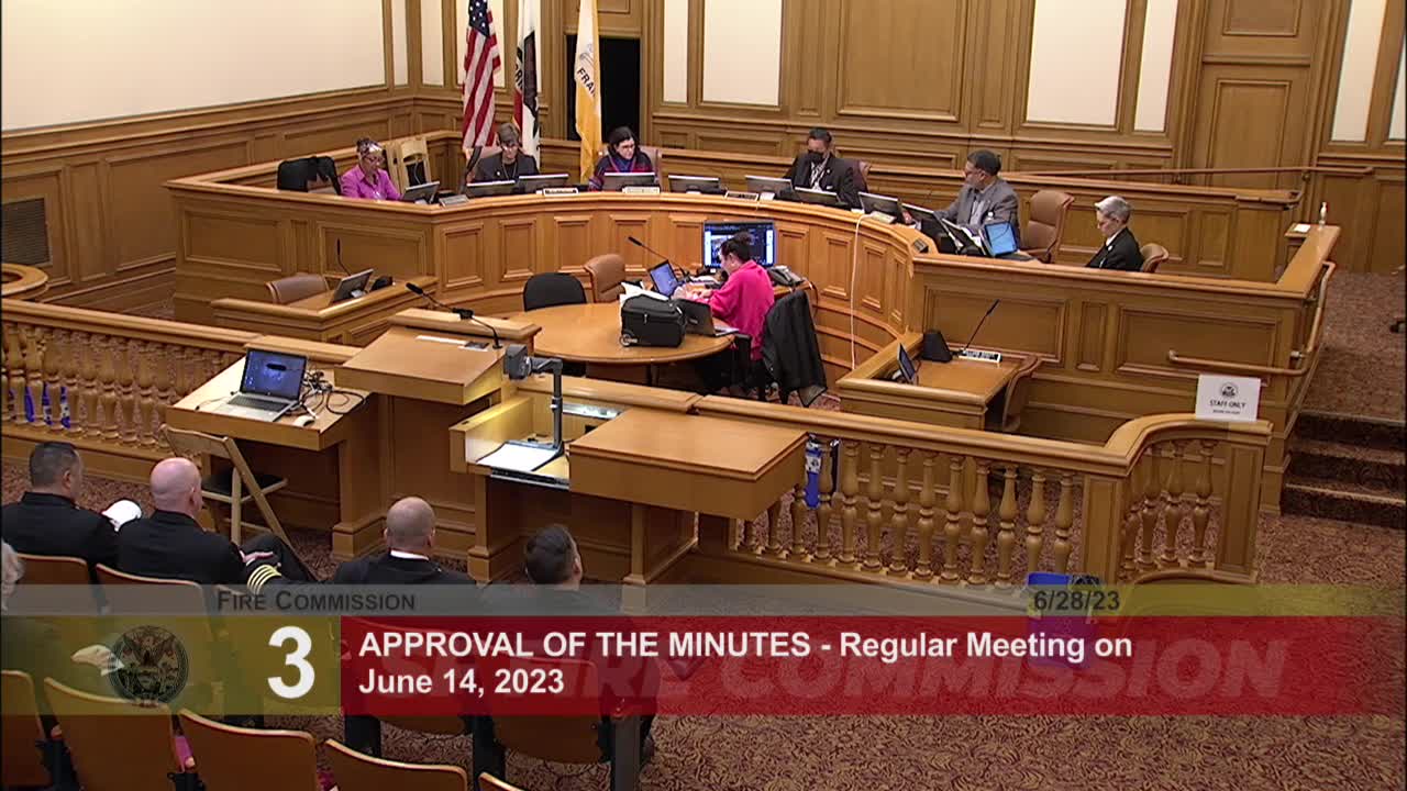 Chief Janine Nicholson reports budget success to fire commission despite city challenges