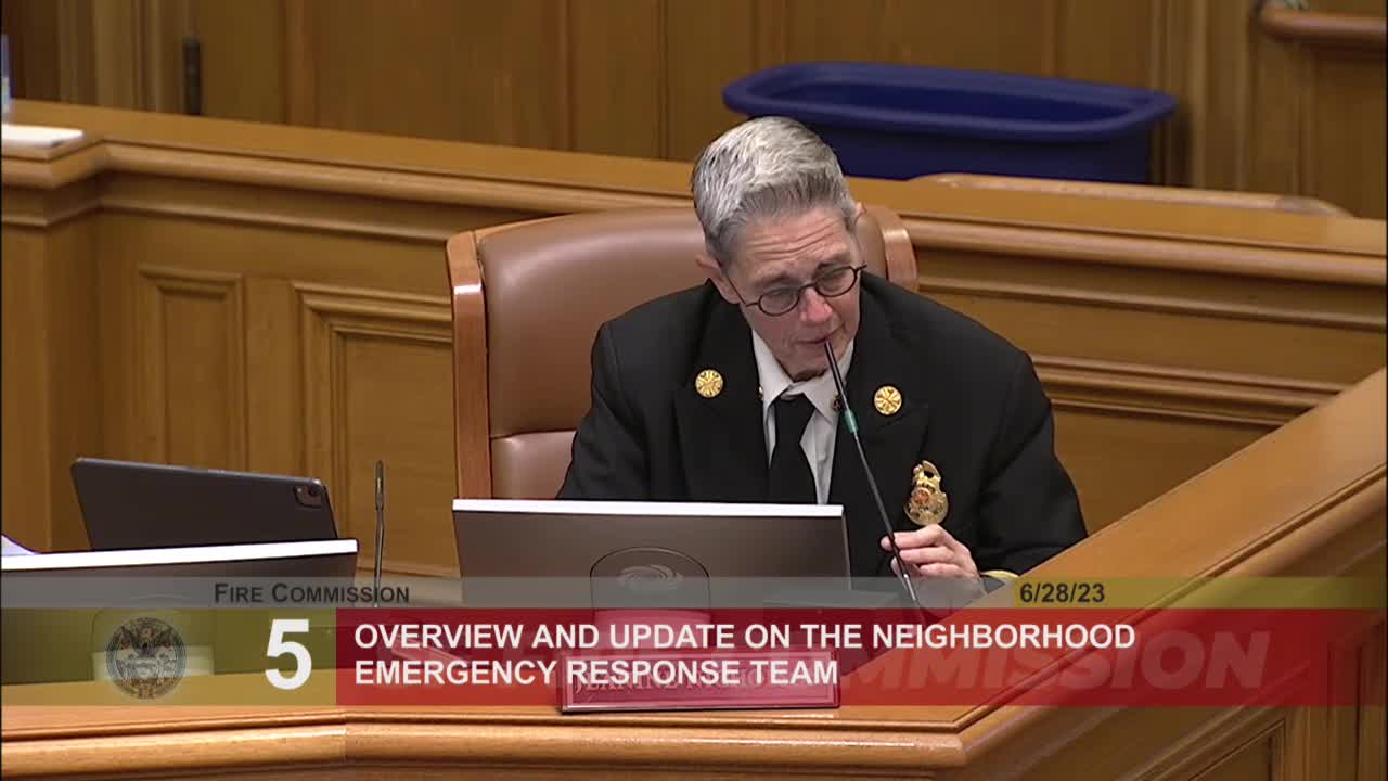 Commissioners commend NERT volunteers for commitment to community safety