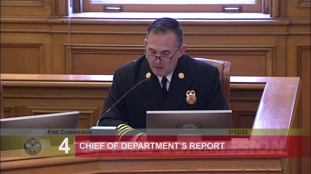 Chief Mao leads training division as 132nd class of fire recruits begins