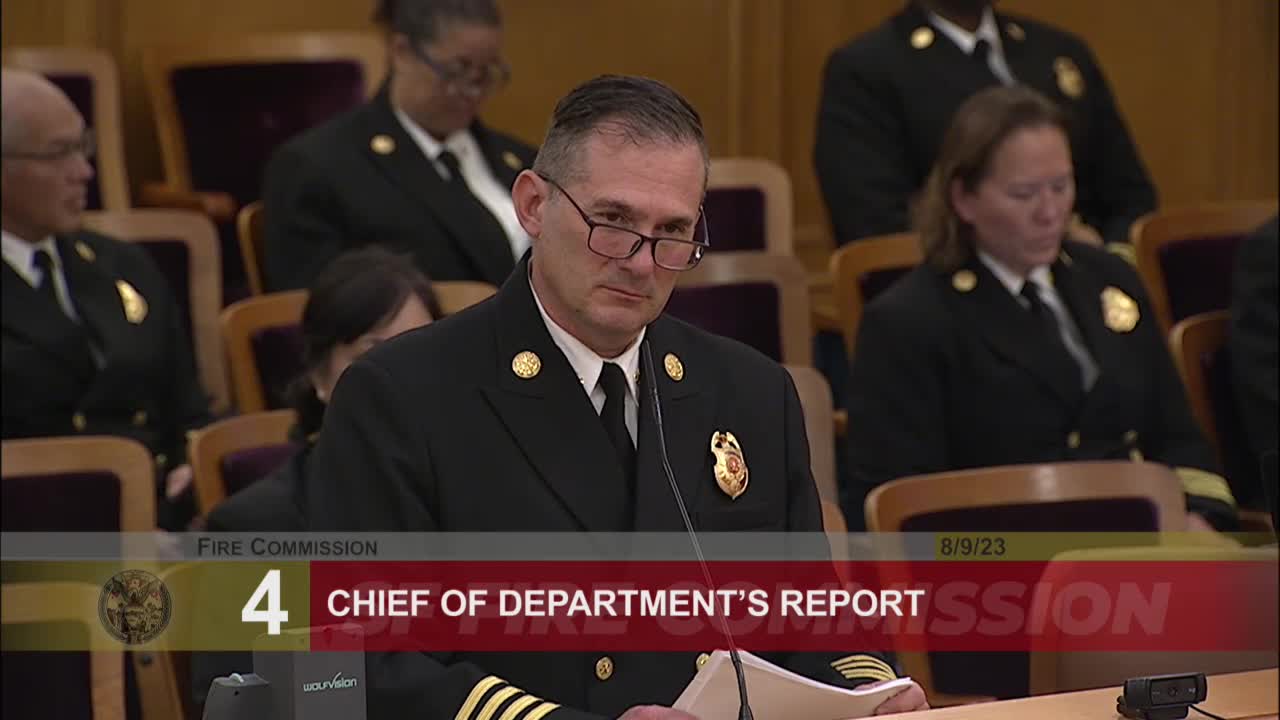 Firefighters commended for battling construction site fire at Oak and Octavia