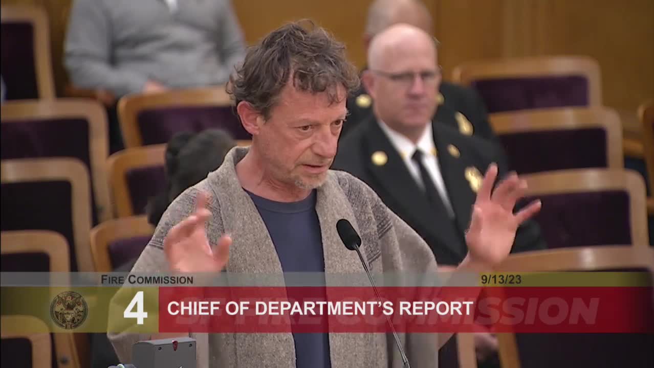 Commissioner Fraser questions resource availability in public safety report