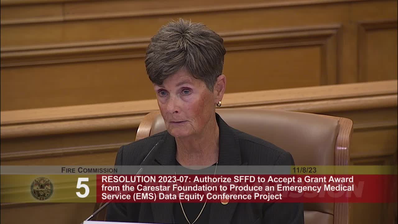 San Francisco Fire Department secures $125,000 grant for community paramedicine event