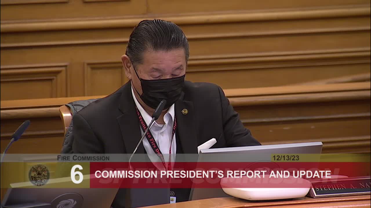 San Francisco Fire Commission celebrates past year and looks forward to 2024
