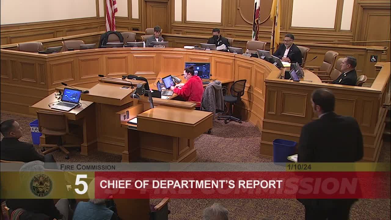 San Francisco Fire Department begins $800M budget review for 2024 and 2025