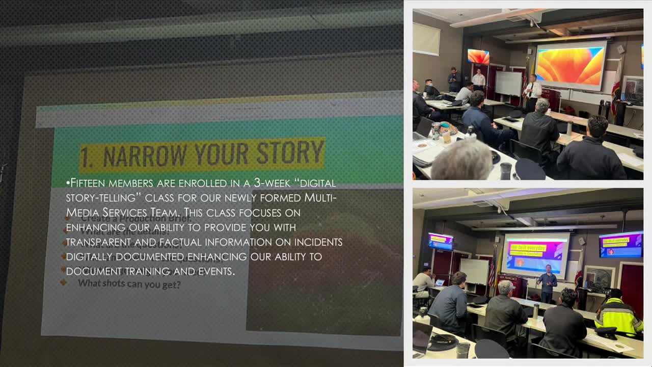 Fire Department Announces New Multimedia Academy and Physician Appointment