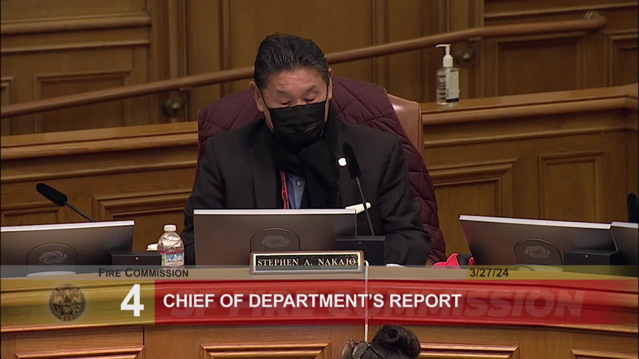 San Francisco Fire Chief outlines challenges in funding Fire Station 7 construction