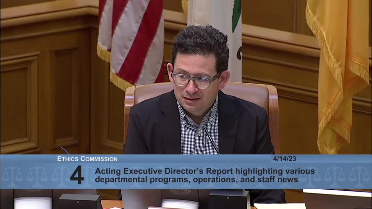 San Francisco Commission examines penalties over lobbying misconduct by Gwyneth Borden and Yaku Askew