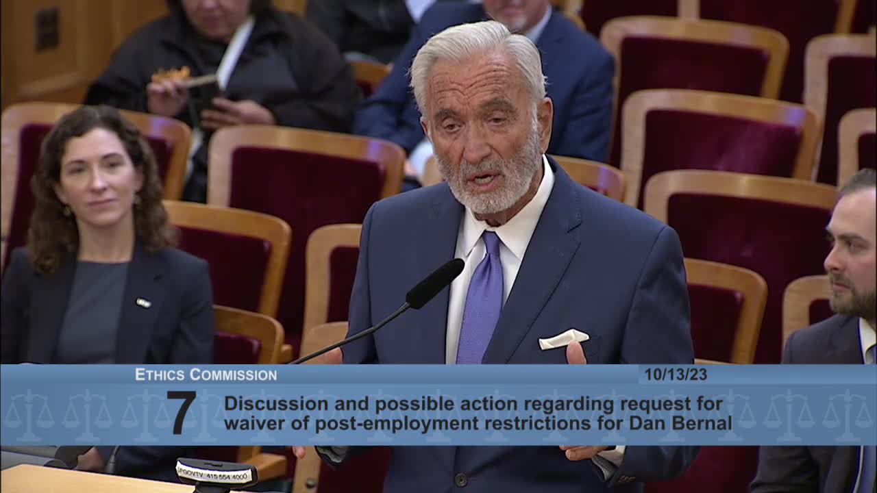 Health Commission considers waiver request amid public support for local candidate