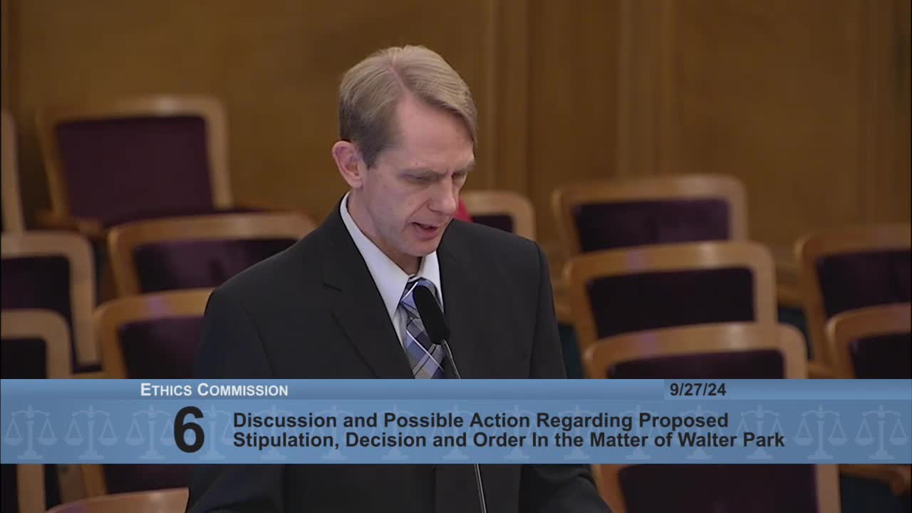 Access Appeals Commission addresses disqualified member's penalties for ethics violations