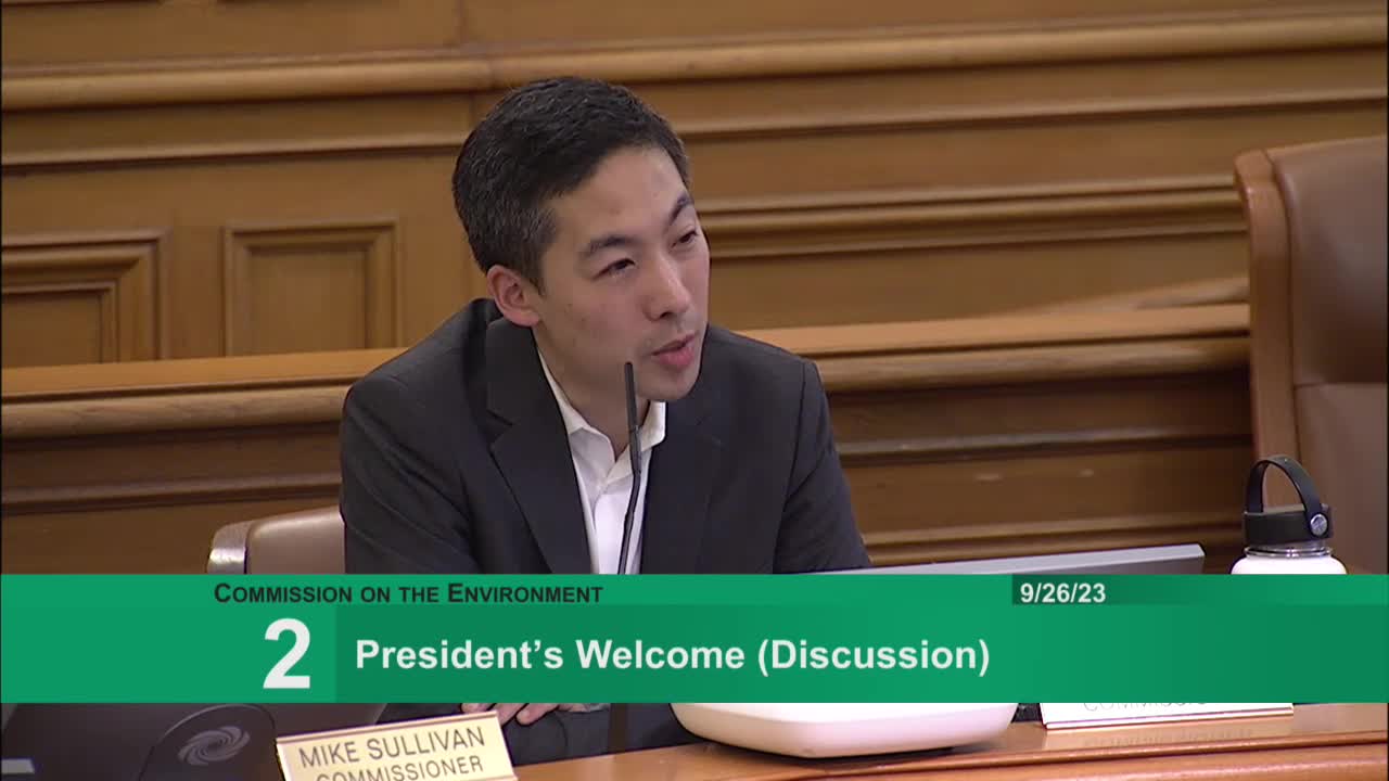San Francisco Commission addresses climate impact and welcomes new commissioner Tompkins
