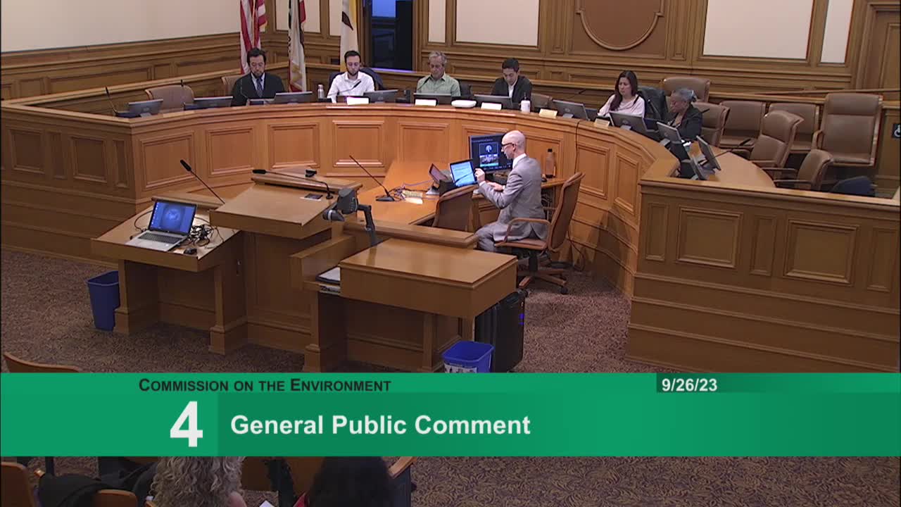 San Francisco Environment Commission honors Johanna Wald with Environmental Service Award