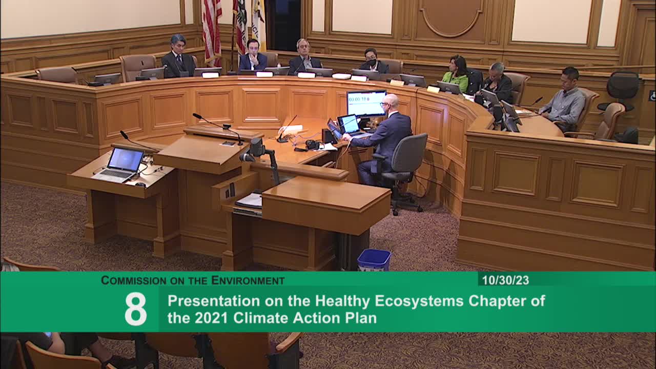 Mika Barth Rodgers highlights conservation at public comment session