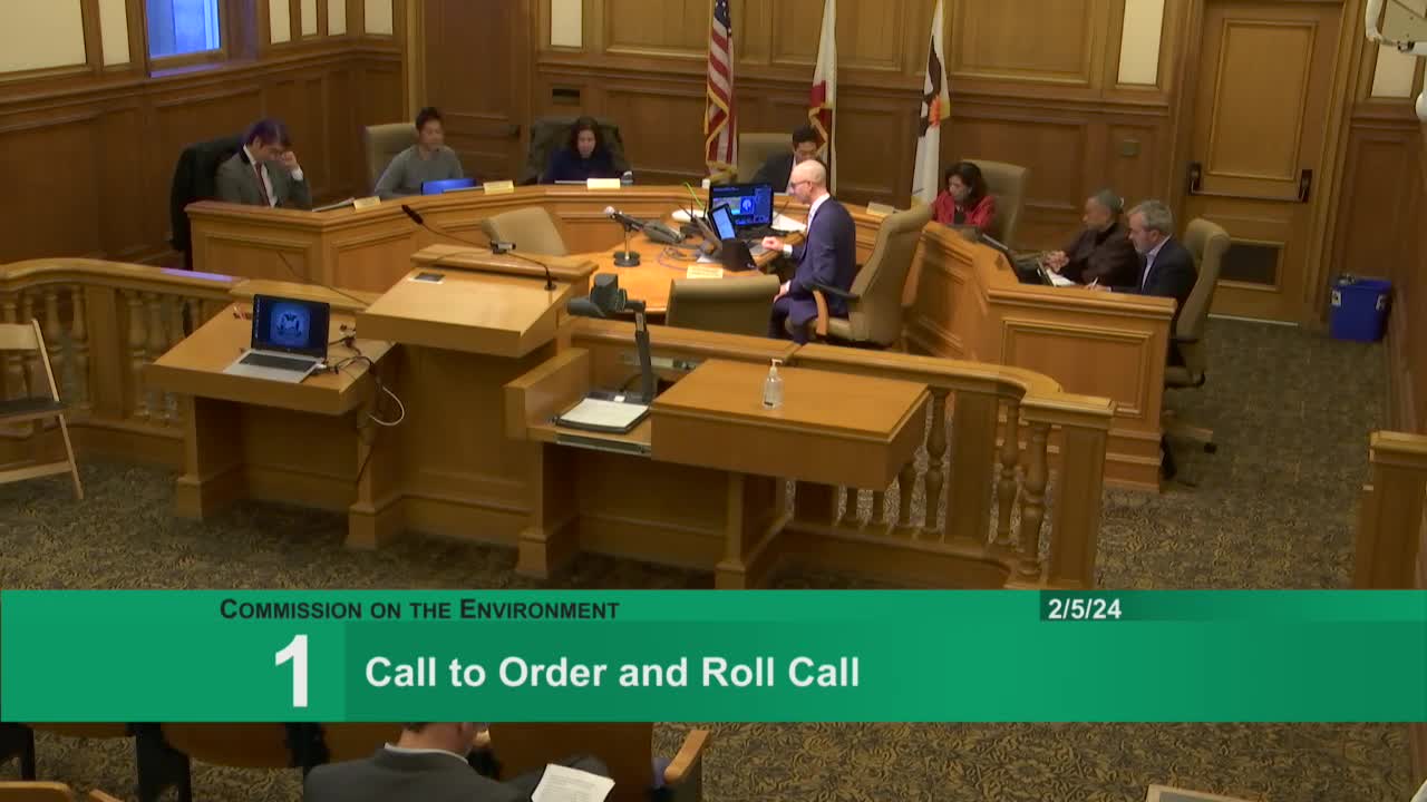 President Ahn leads environmental commission's final meeting with land acknowledgment and staff introductions