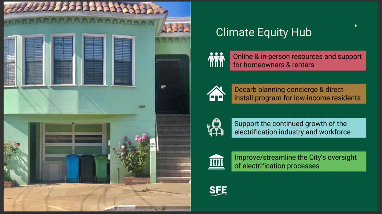 San Francisco plans launch of Climate Equity Hub to boost building electrification