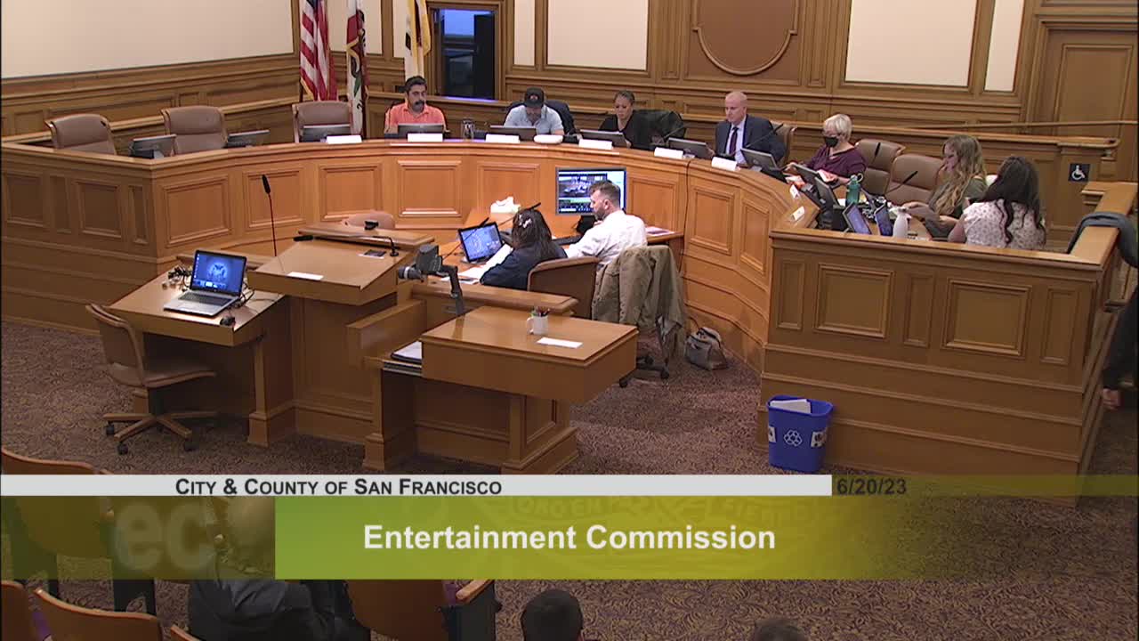 San Francisco Entertainment Commission holds hybrid meeting and acknowledges Ramaytush Ohlone heritage