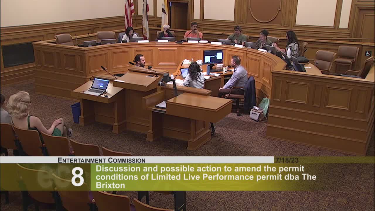 Jones seeks expanded outdoor entertainment hours at 620 Jones Street permit hearing