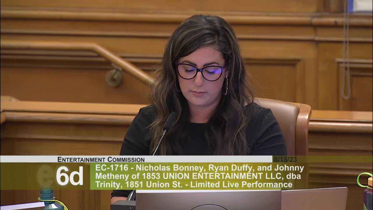 Senior inspector Zavrina addresses sound complaints against Trinity nightclub