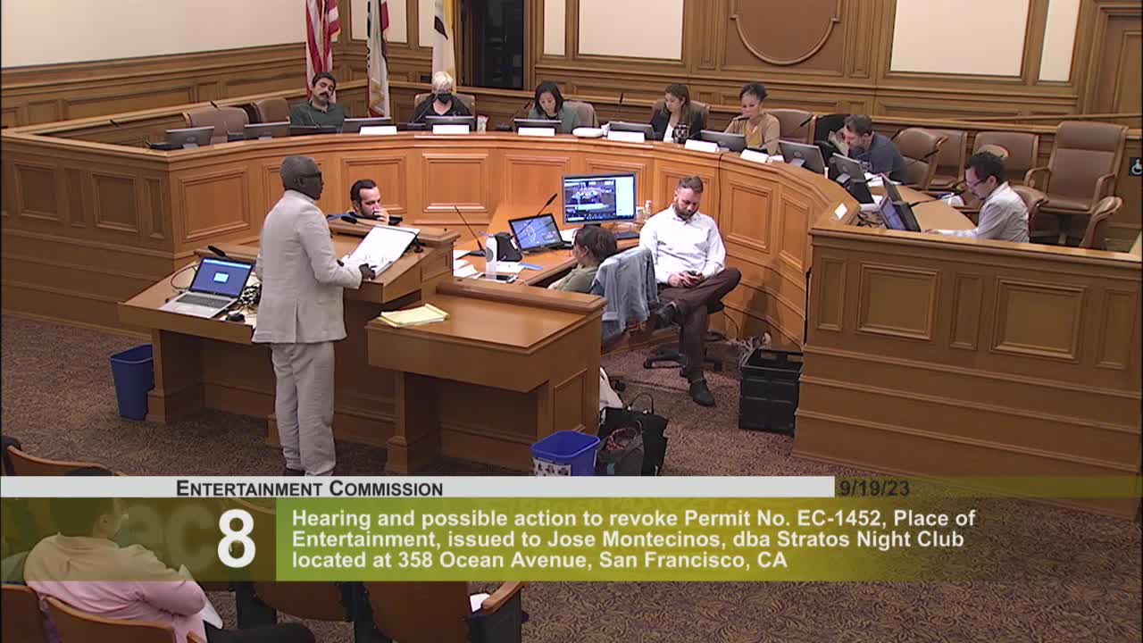 Commissioners question security policy following violent incident at venue