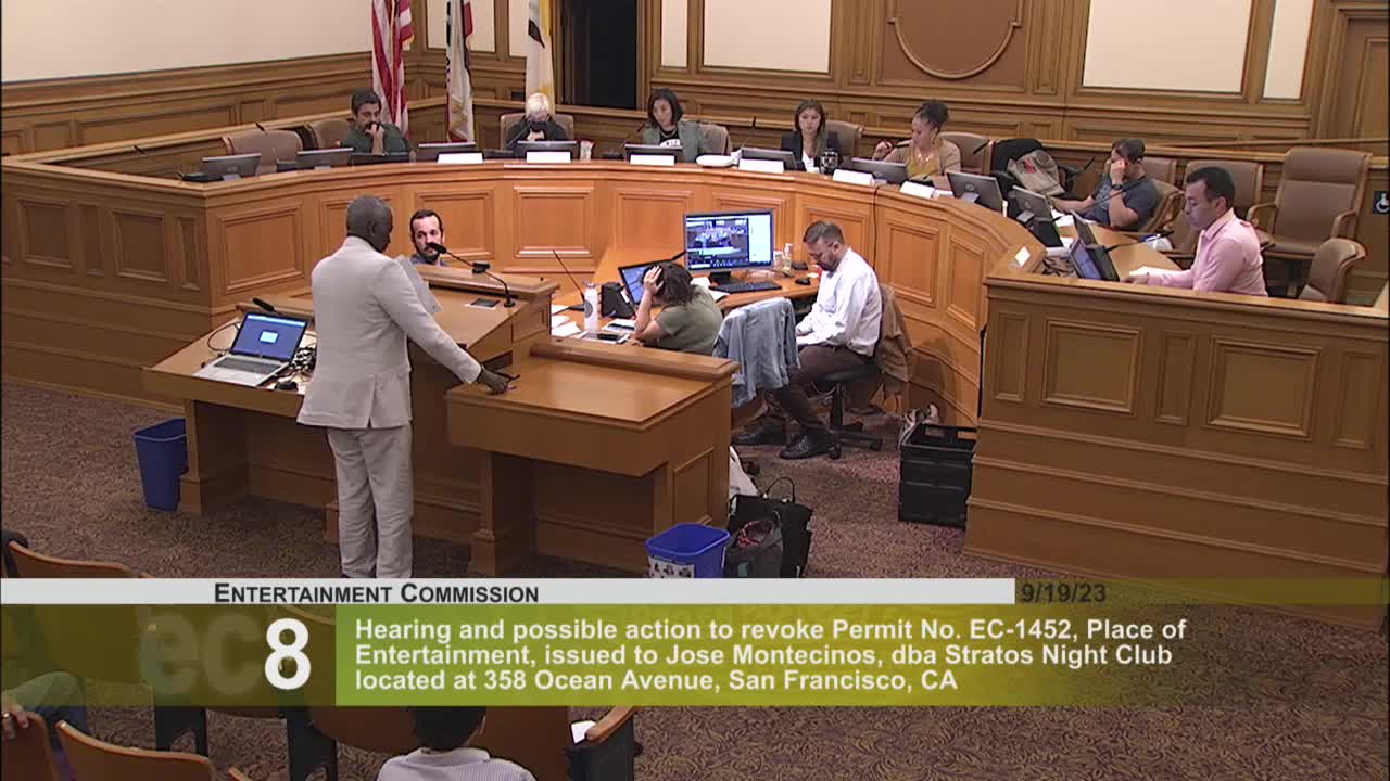 Commission Hearing Discusses Remote Witness Participation Amid Robbery Case