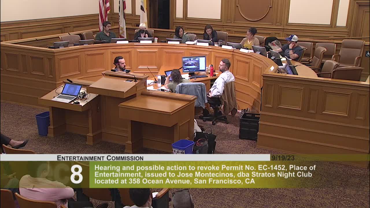 Commission votes to revoke Stratos Entertainment permit due to compliance issues