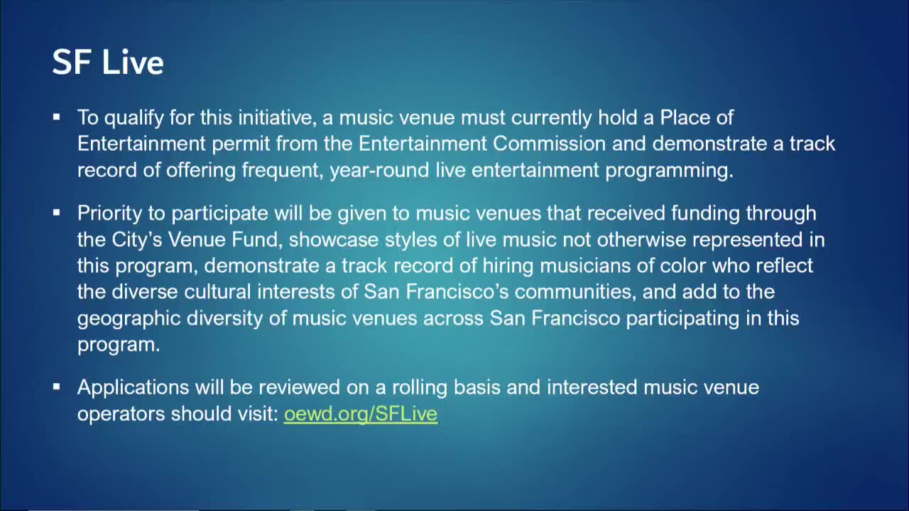 San Francisco explores nightlife funding and event regulations amid community concerns