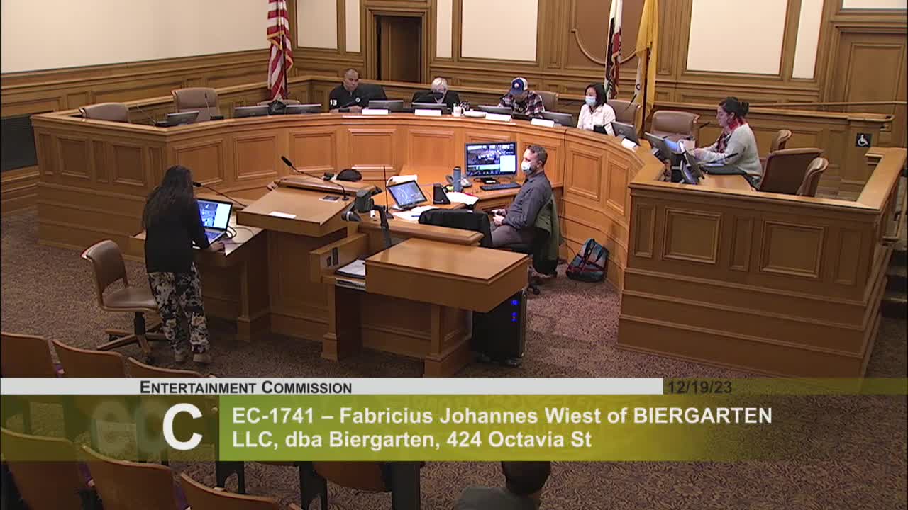 Beer Garden owner Fabi seeks permit for live music in Hayes Valley