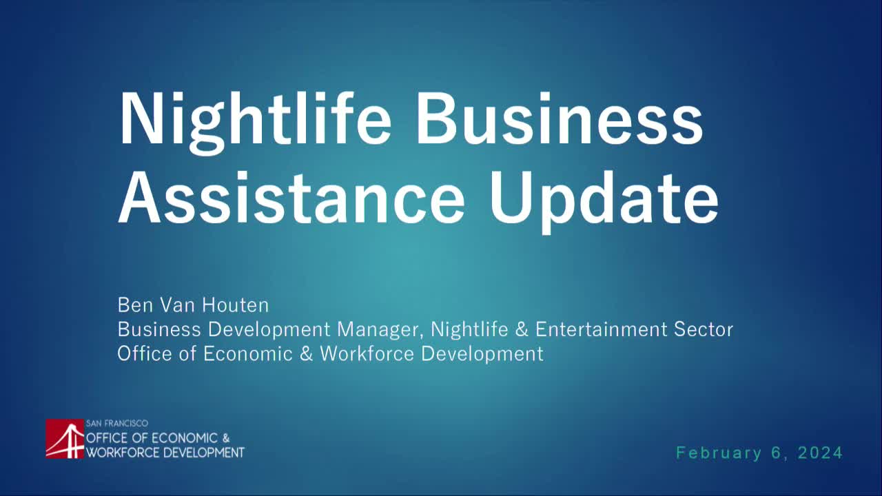 Senator Wiener proposes statewide expansion of San Francisco's entertainment zones