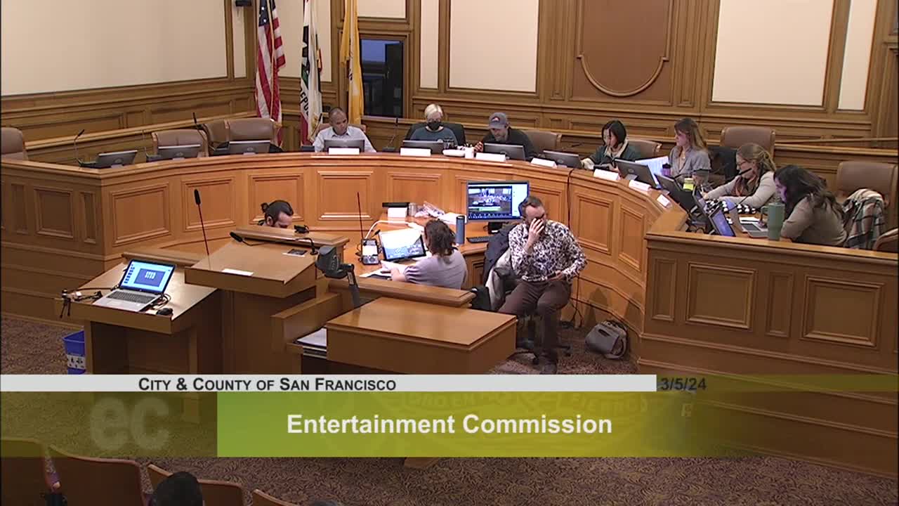 San Francisco Entertainment Commission acknowledges Ramaytush Ohlone at hybrid meeting