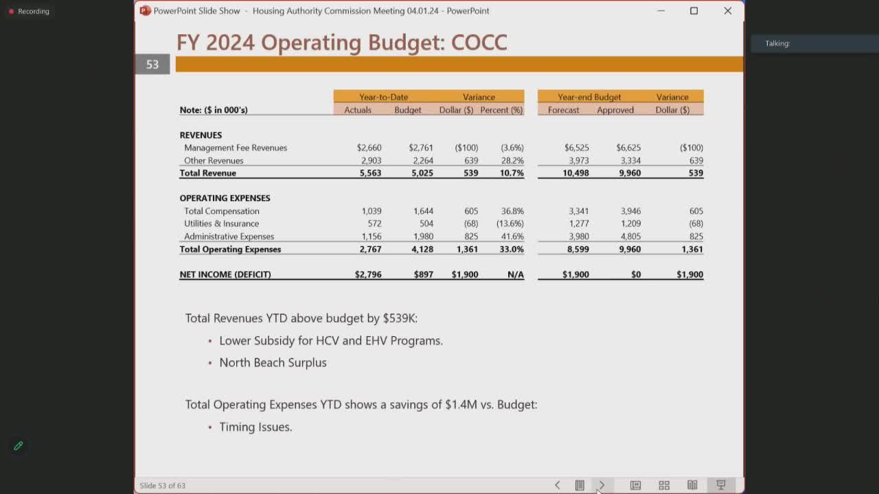 SFHA outlines budget updates and IT overhaul plans for public housing programs