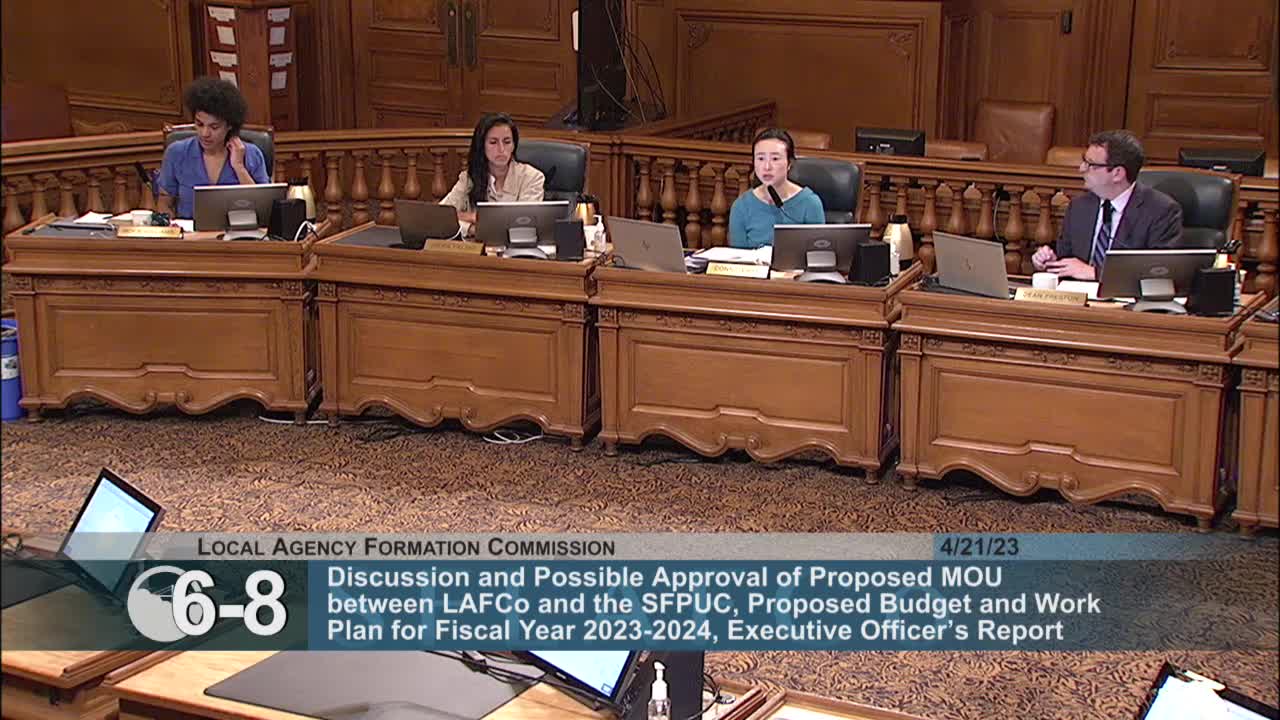 LAFCO approves budget and work plan while addressing clean energy future