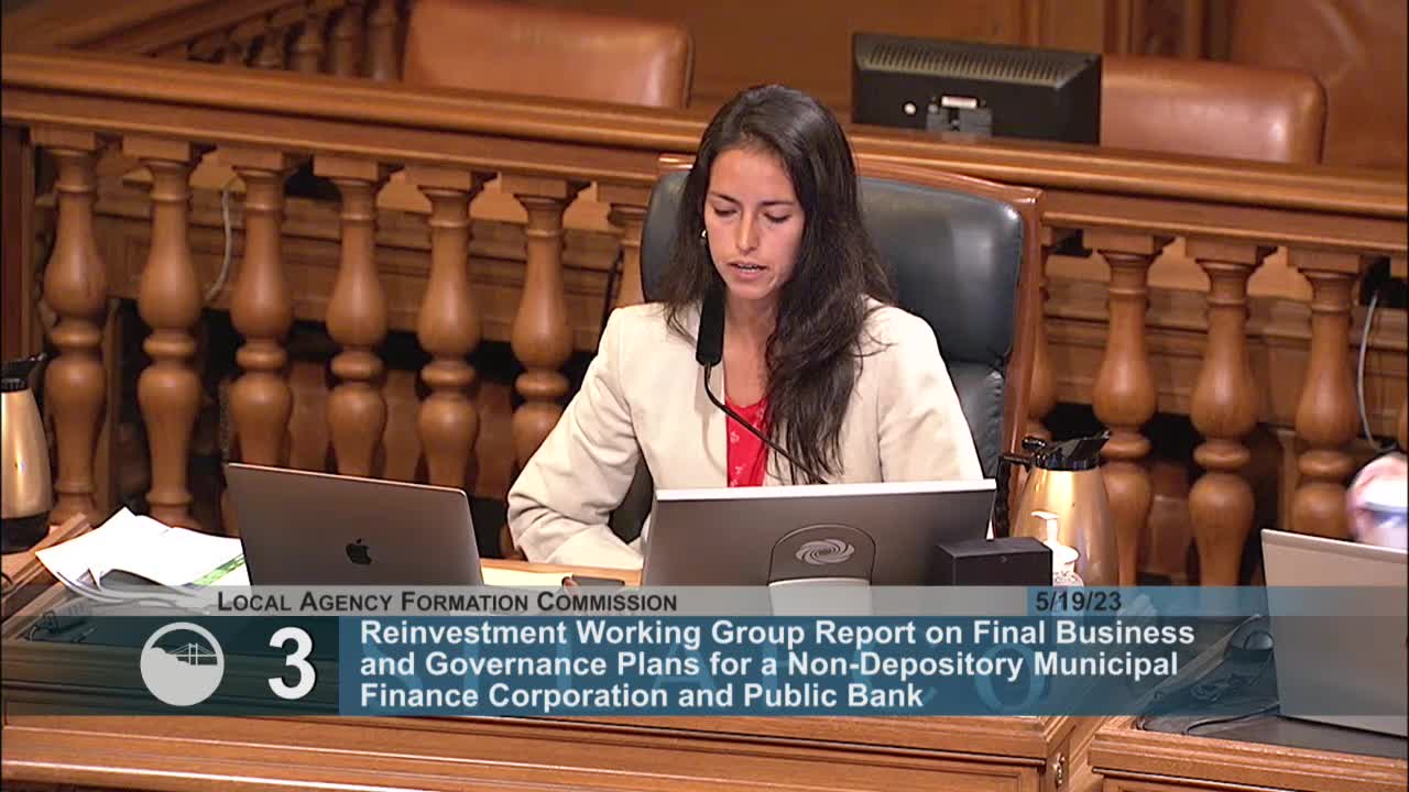 Team commits to advancing public banking vision for city