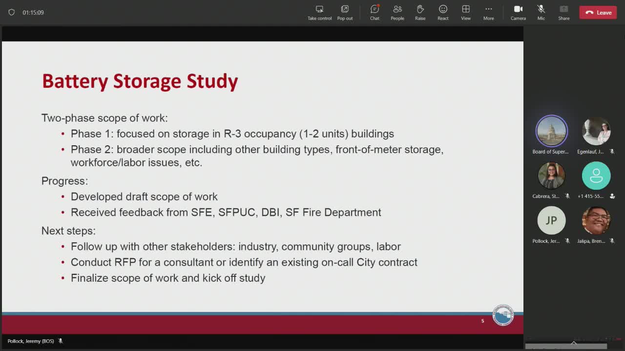 San Francisco tackles battery storage fire safety and expansion challenges