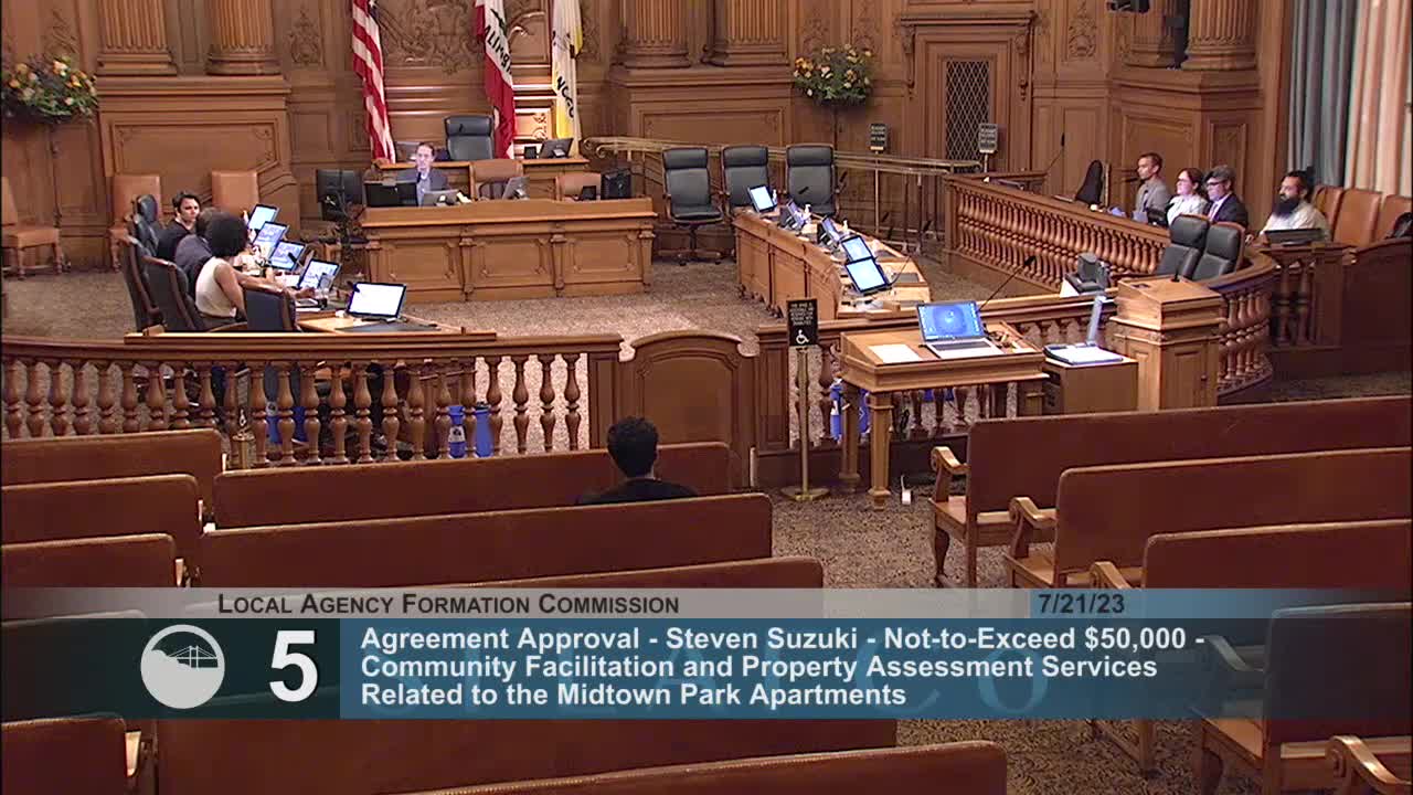 Commissioners celebrate approval of new housing contract for Midtown residents