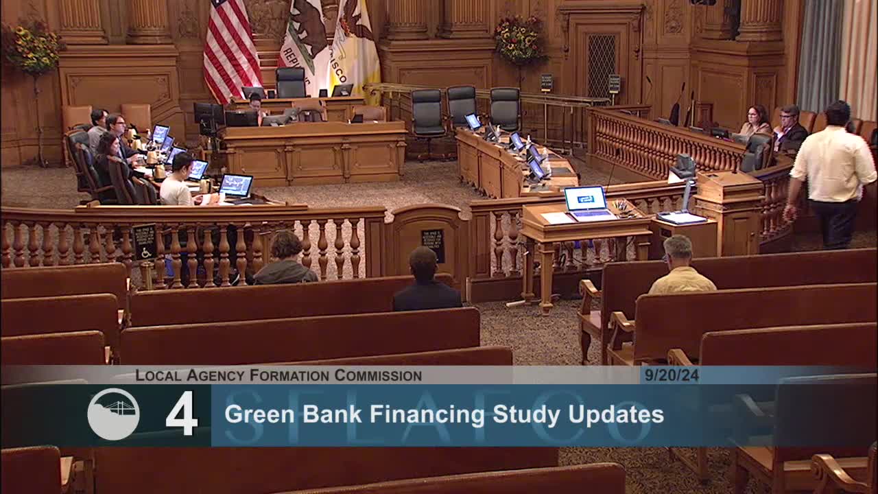 Commissioner Preston urges urgent formation of city's green bank to secure funding