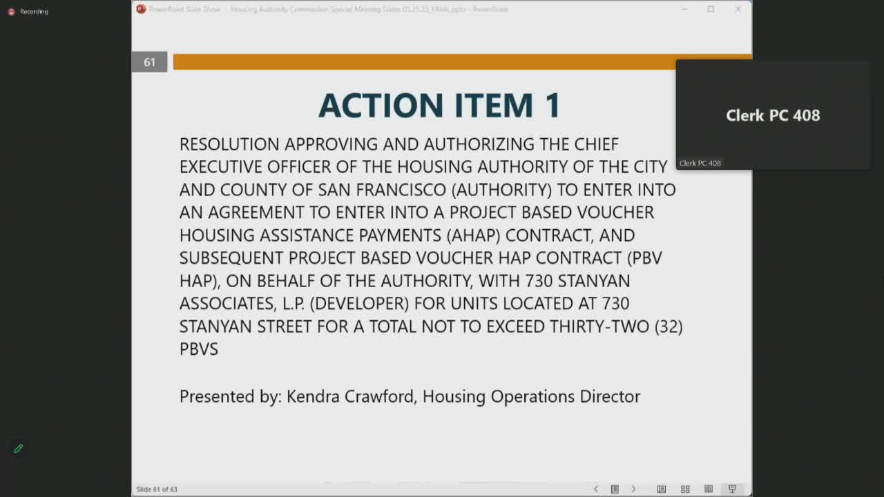 San Francisco Housing Authority approves affordable housing project on Stanion and Haight