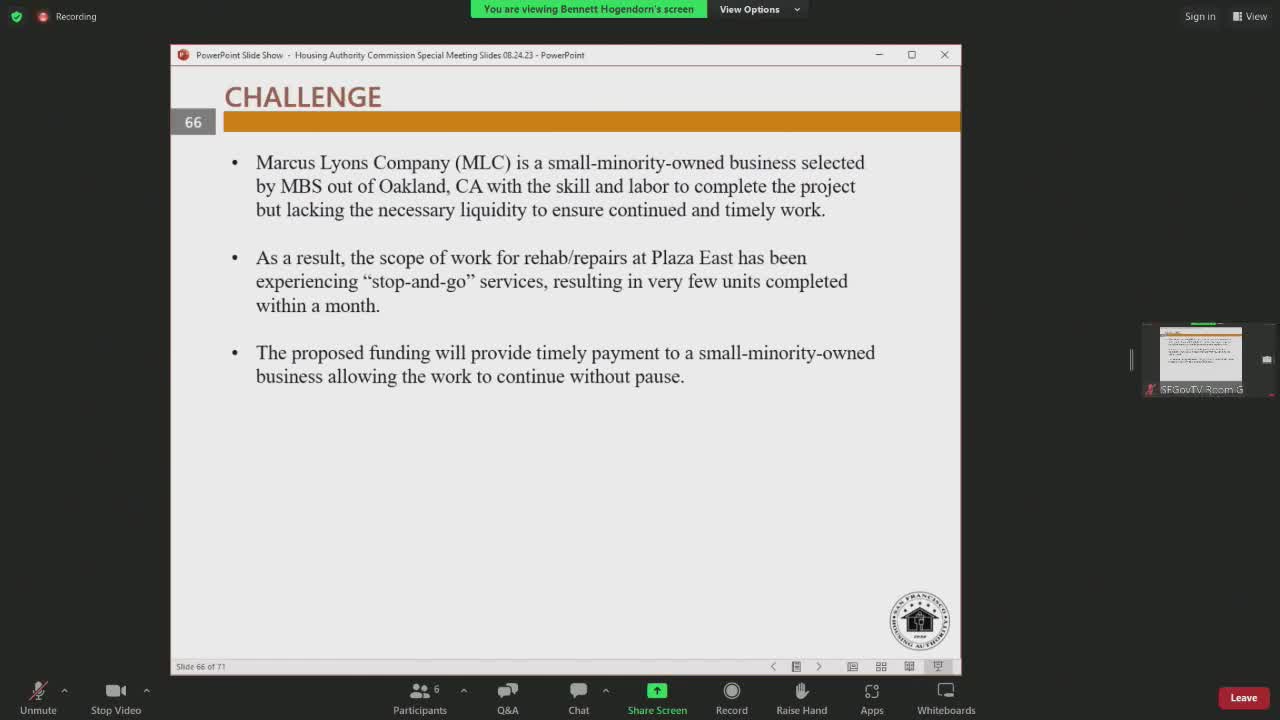 MBS secures $160K loan to expedite emergency repairs by Marcus Lyon Company