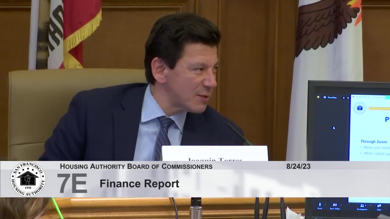 San Francisco Housing Authority reports $35M surplus and plans further project-based vouchers